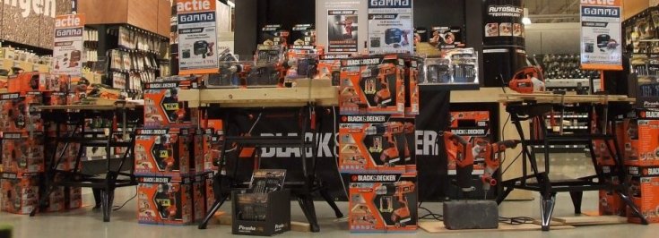 Plaatsen van POS-materiaal